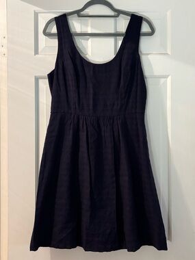 Vineyard Vines Navy Scoop Neck Sleeveless Mini Dress